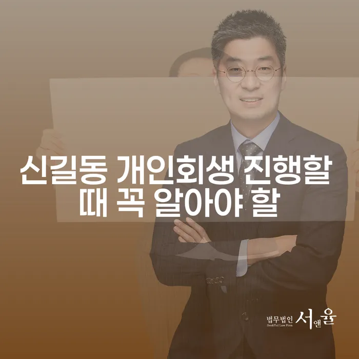 신길동 개인회생 진행할 때 꼭 알아야 할