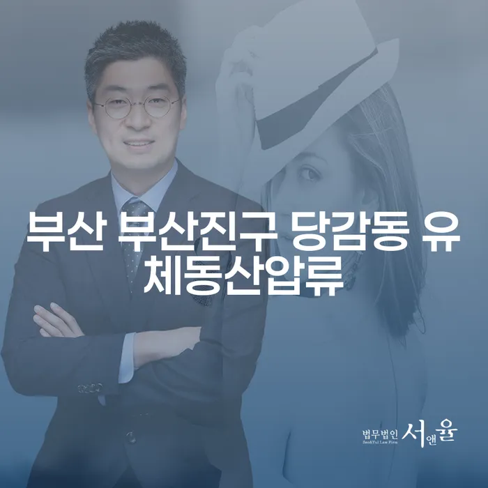 부산 부산진구 당감동 유체동산압류와 불법사채추심, 어떻게 해결할 수 있을까요?
