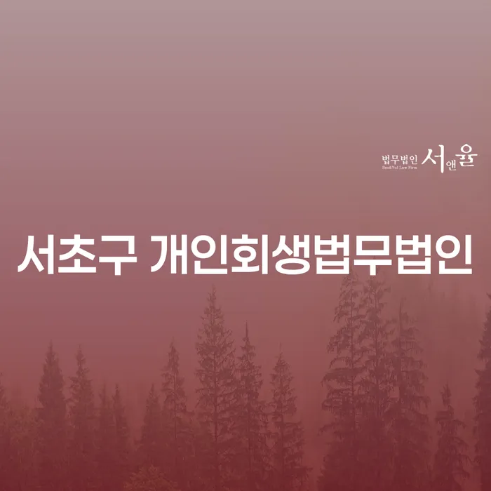 개인회생, 개인파산으로 채무 탈출! 서초구와 파주시 법무법인이 도와드립니다
